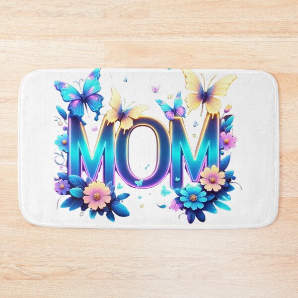 Item preview, Radiant MOM with Butterflies – Colorful Mother's Day Art designed and sold by JenniferCreaArte .