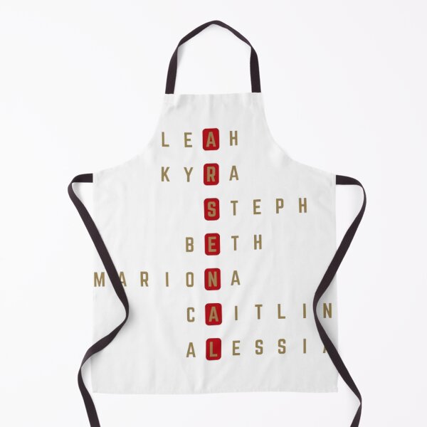 Item preview, Arsenal Womens' Names (Gold) designed and sold by JCdidthis.