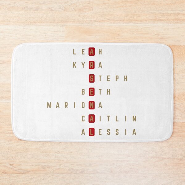 Item preview, Arsenal Womens' Names (Gold) designed and sold by JCdidthis.