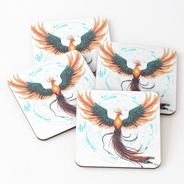 Item preview, Cyber phoenix designed and sold by RAA-Logo-Image.