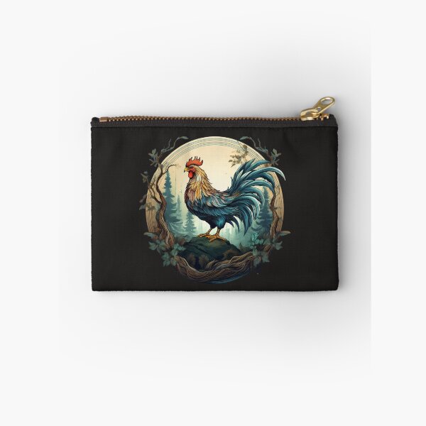 Item preview, Rooster – Sacred Lunar Guardian designed and sold by Gnome Grove.