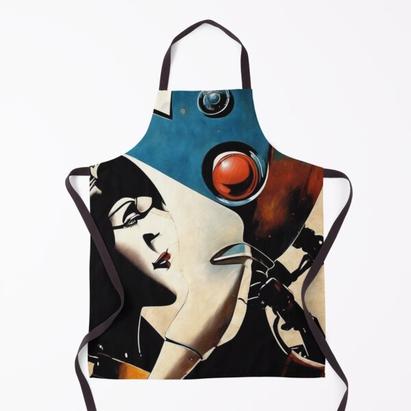 Item preview, Robot Love Art Illustrations Midcentury | #4 designed and sold by NickWhittleArt.