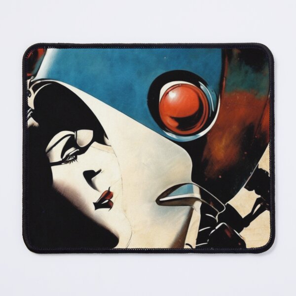 Item preview, Robot Love Art Illustrations Midcentury | #4 designed and sold by NickWhittleArt.