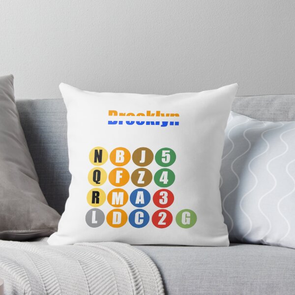 Item preview, Brooklyn NY train lines v1 designed and sold by Mozart3.