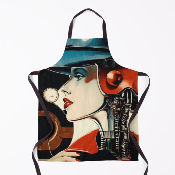 Item preview, Robot Love Art Illustrations Midcentury | #5 designed and sold by NickWhittleArt.