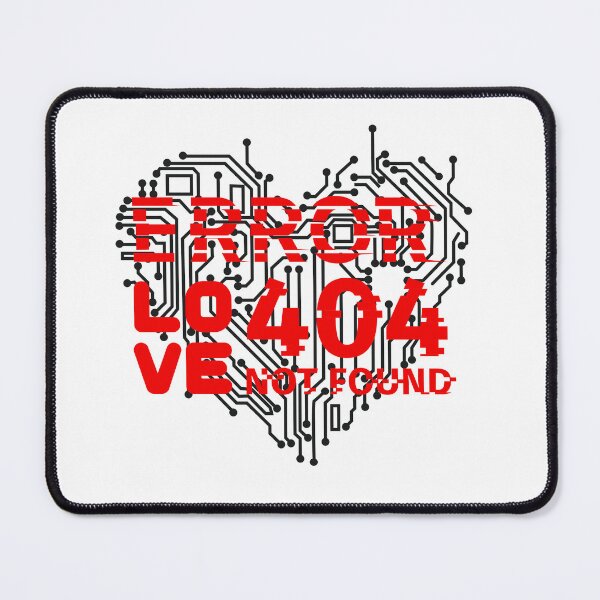 Item preview, 404 Love Glitch: A Digital Heartbreak designed and sold by NurzZz73.