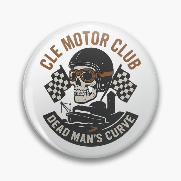 Item preview, Cleveland, Ohio: CLE Motor Club - Dead Man's Curve designed and sold by Ryan Richfield.