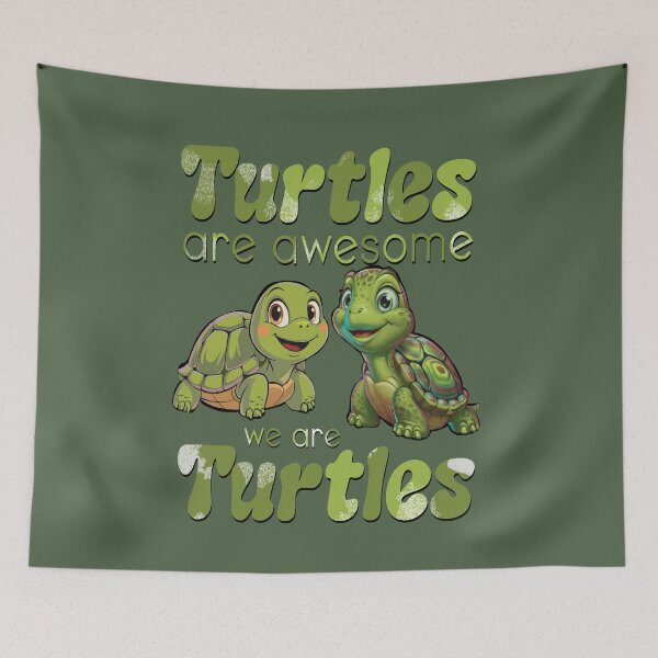 Item preview, Turtles Are Awesome We Are Turtle designed and sold by box-artshop.