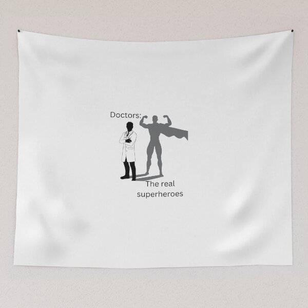 Item preview, Doctors: The real superheroes  designed and sold by Monem-RASH.