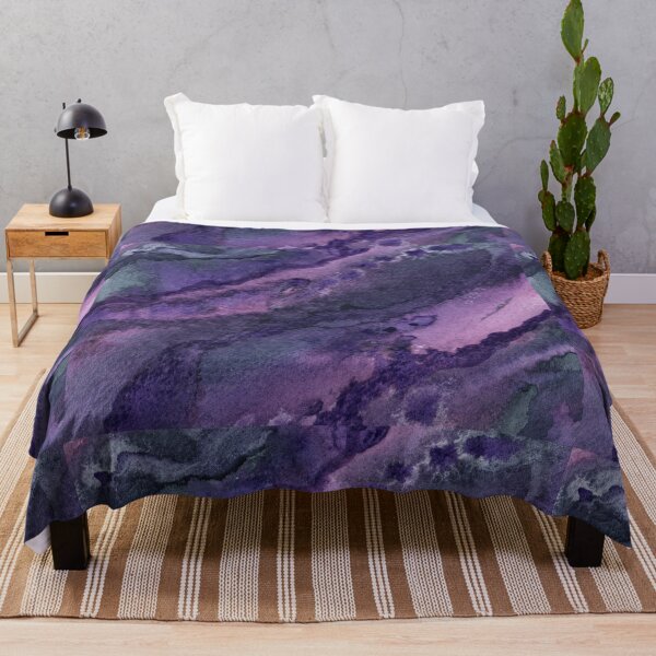 Item preview, Abstract Watercolor Fantasy Art In Purple I  designed and sold by Irina Sztukowski.