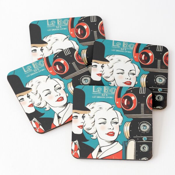 Item preview, Robot Love Art Illustrations Midcentury | #8 designed and sold by NickWhittleArt.