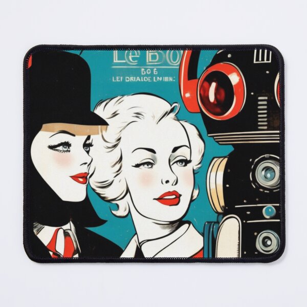 Item preview, Robot Love Art Illustrations Midcentury | #8 designed and sold by NickWhittleArt.