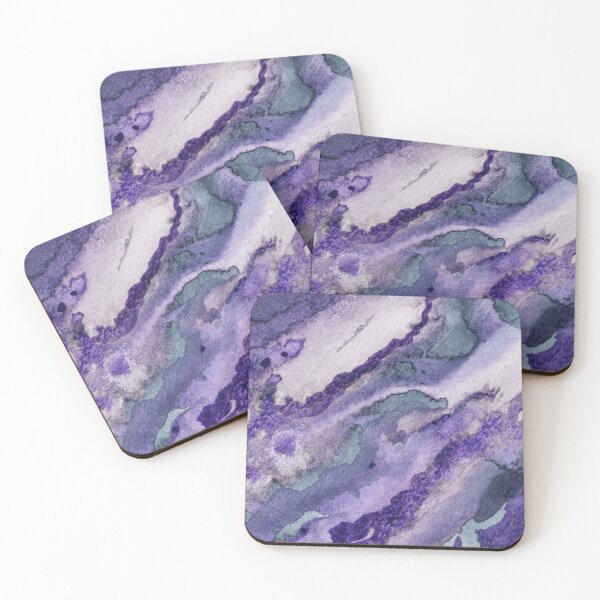 Item preview, Abstract Watercolor Fantasy Art In Purple II designed and sold by Irina Sztukowski.