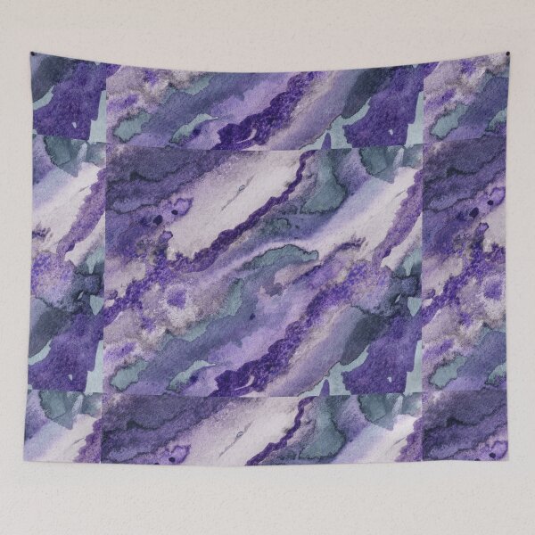 Item preview, Abstract Watercolor Fantasy Art In Purple II designed and sold by Irina Sztukowski.