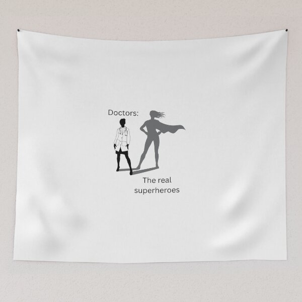 Item preview, Doctors: The real superheroes  designed and sold by Monem-RASH.