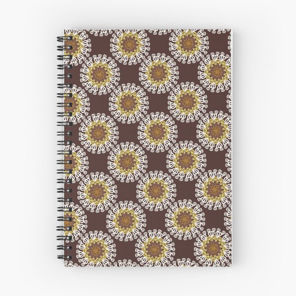 Item preview, Crochet Sunflower Seamless Repeating Pattern designed and sold by gloriamelrose.
