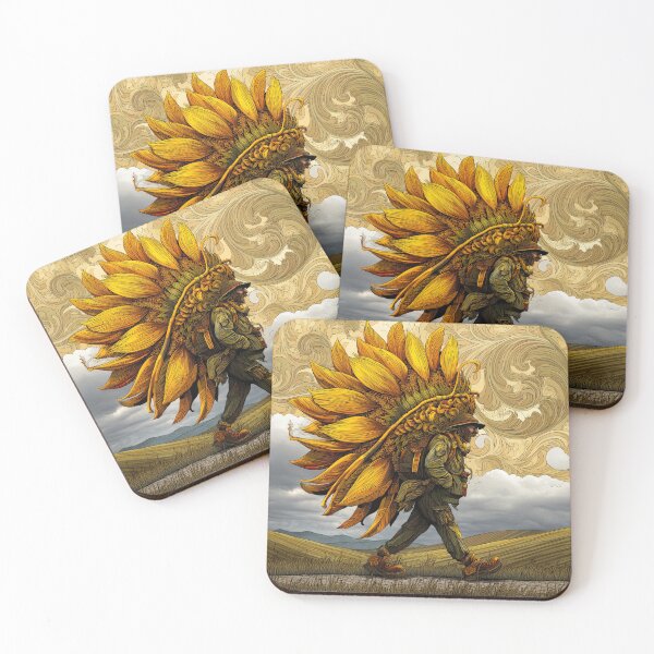 Item preview, A Man And Sunflower designed and sold by JPugliese.