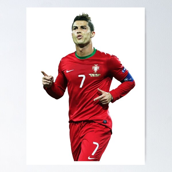 Maglia Cristiano Ronaldo  Poster for Sale by VincenzoVB