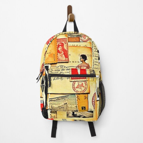 Item preview, Vintage Paper Collage Art designed and sold by Health And Fitness Posts e-Store.