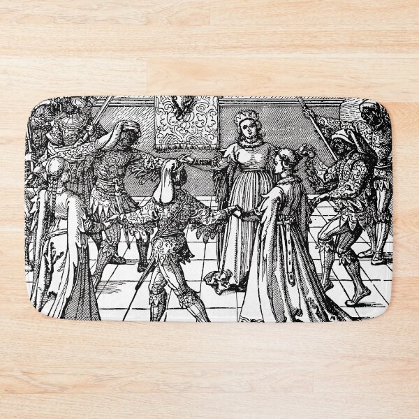 Item preview, A Medieval Renaissance Masked Ball by Durer designed and sold by Pixelchicken.