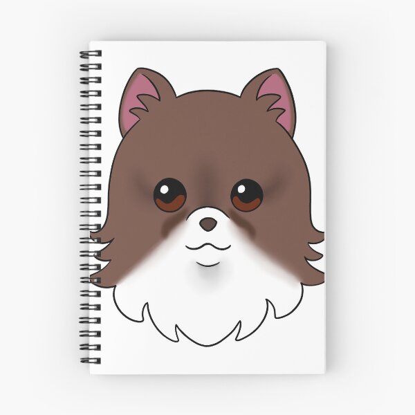 Item preview, Brown Pomeranian White Snout Tear Stains designed and sold by OliRoseArt.