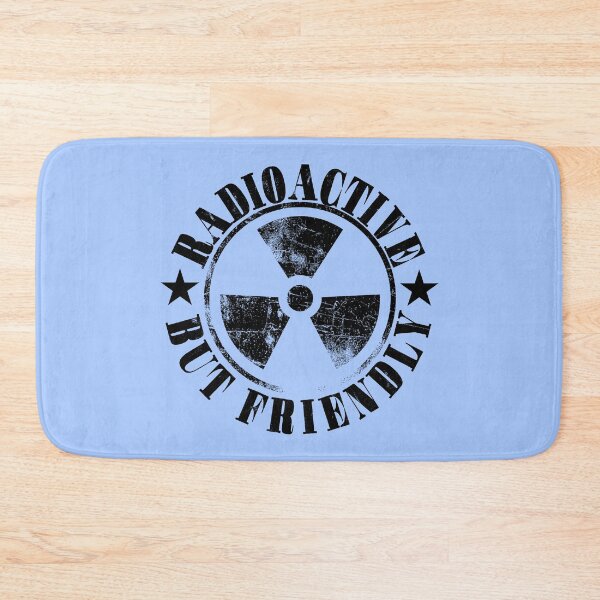 Item preview, Radioactive But Friendly Warning Sign designed and sold by Bearded Jester Designs.
