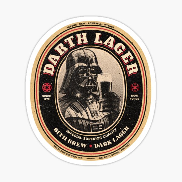 Item preview, Darth Lager designed and sold by PEPKIX shop.