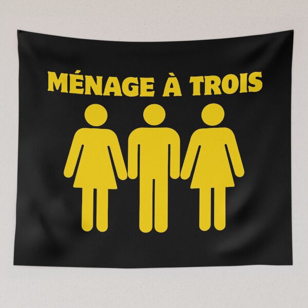 Item preview, Ménage à trois designed and sold by UNK-Fatigues.