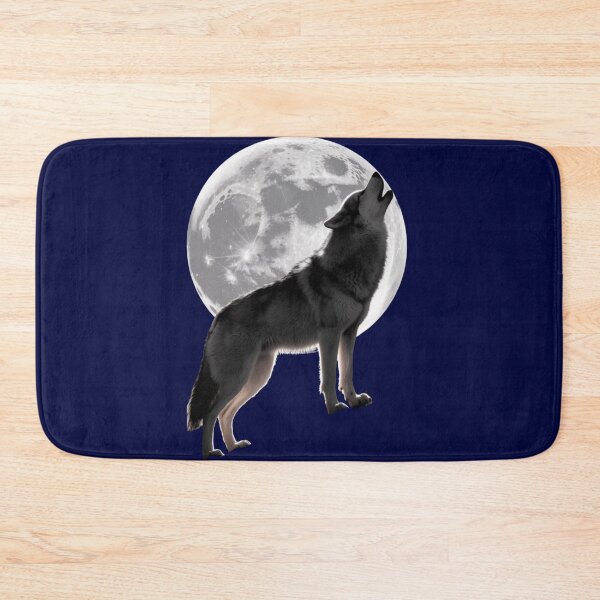 Item preview, Wolf at the full moon designed and sold by Ink And Inspire.