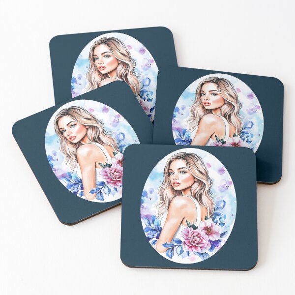 Item preview, A Portrait of Grace and Color designed and sold by Bluepineart.