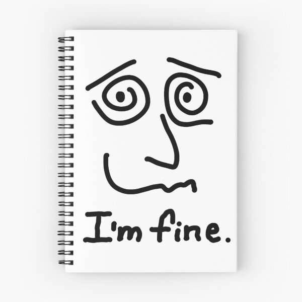 Item preview, I'M FINE designed and sold by EyesofCC.