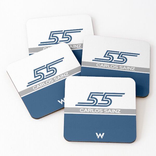 Item preview, Carlos Sainz '55' Williams Blue Streak - F1 Team Design designed and sold by Studio F1Grid.