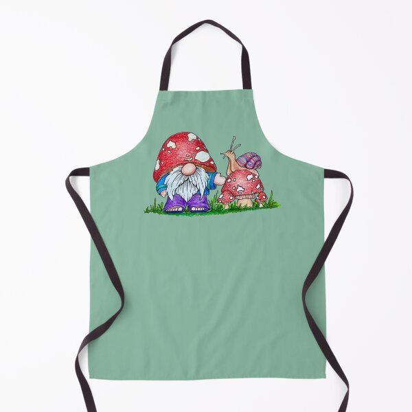 Item preview, Gnome and a snail buddy designed and sold by SarahCD13.