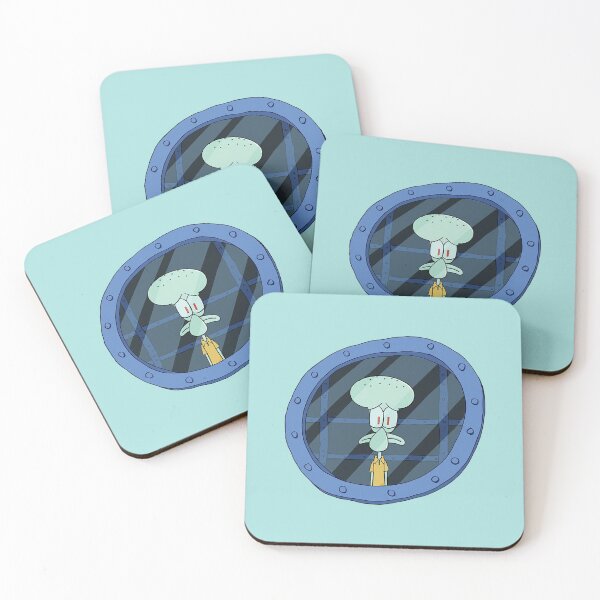 Item preview, Squidward's Bored Oval Window View designed and sold by zzz888.
