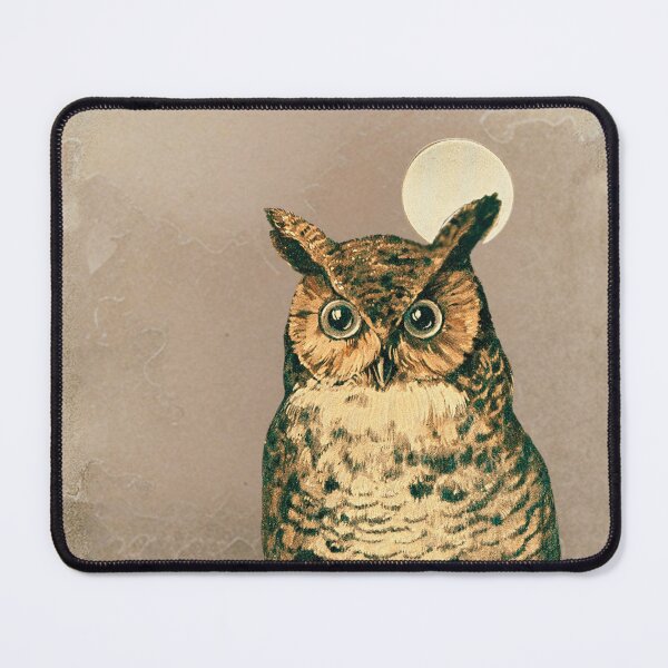 Item preview, Vintage Owl at Night designed and sold by Hook, Yarn & Anchor.