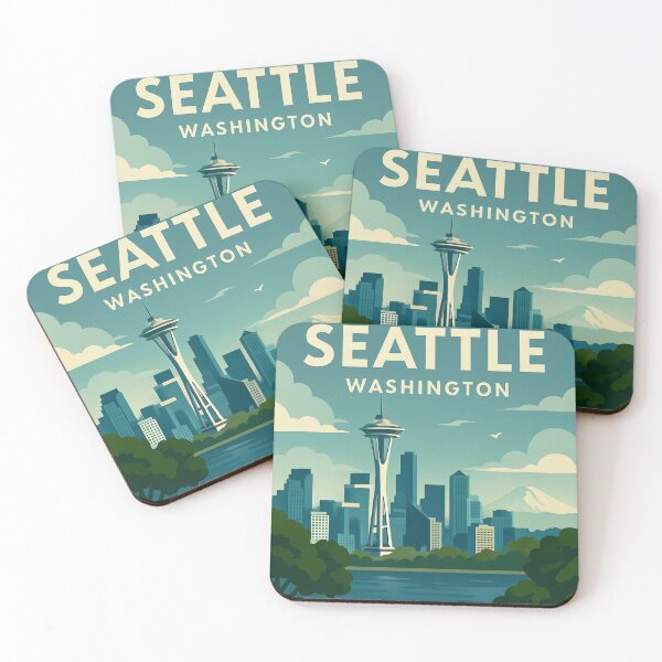 Item preview, Seattle, Washington  designed and sold by CharmStudio.