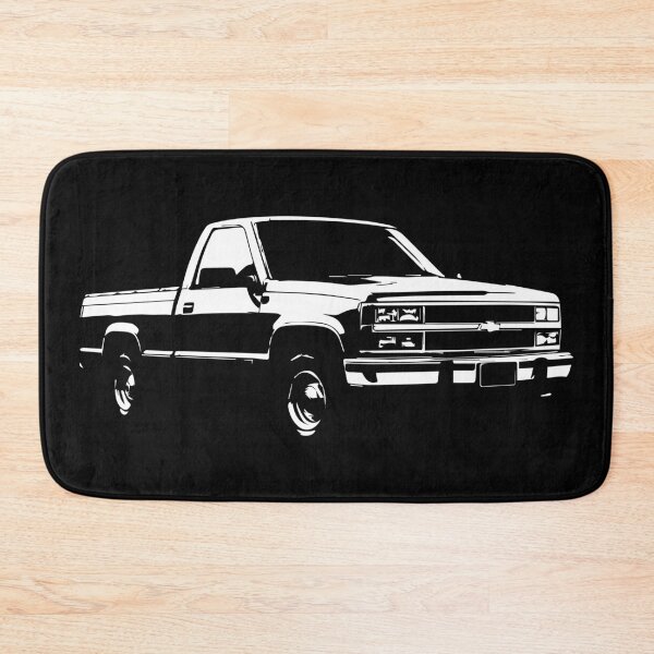Item preview, 1990 Chevy 1500 Pickup Truck Minimalist Art designed and sold by TheArtOfCar.
