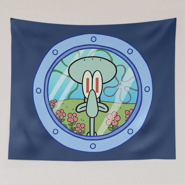 Item preview, Squidward's Window Flower Garden View designed and sold by zzz888.