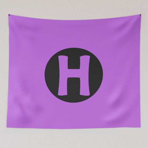 Item preview, letter h purple designed and sold by ZiphGames.