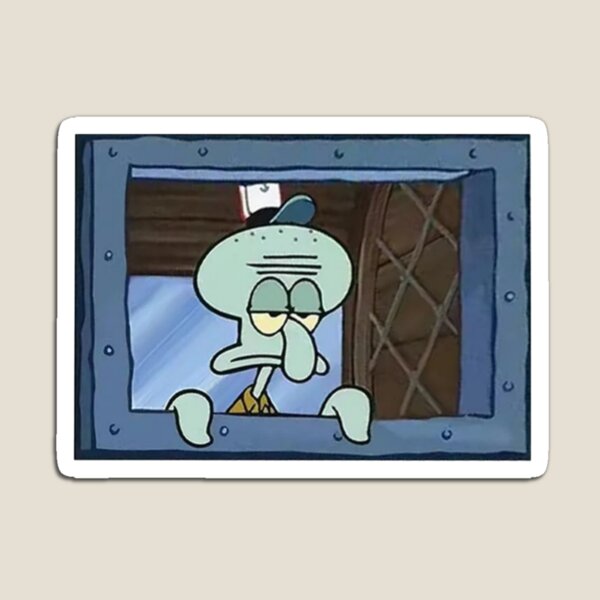 Aperçu de l'œuvre Fenêtre de Squidward créée et vendue par Mksaad280.