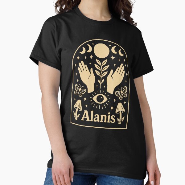 Item preview, Alanis Retro Boho Name Gift | Mystical Moon Phases Aesthetic Design designed and sold by JackCurtis1991.