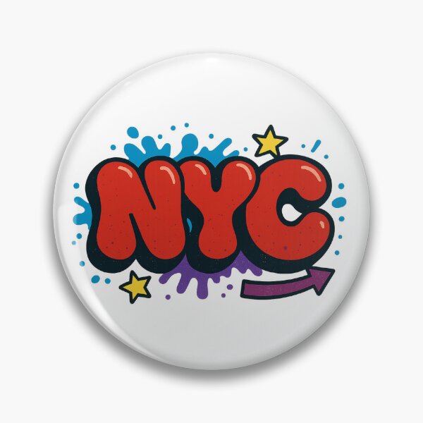 Item preview, NYC Bubble Letter Graffiti designed and sold by Ryan Richfield.