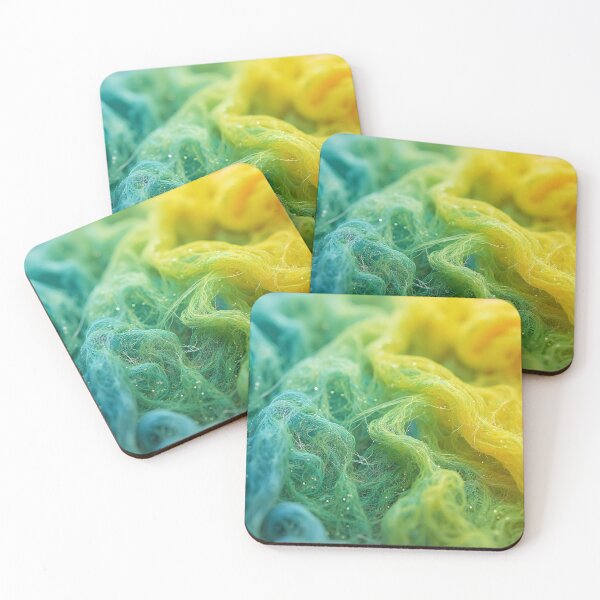 Item preview, "Green fibers under the microscope" designed and sold by Tecno-Art-Land.