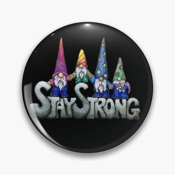 Item preview, Stay Strong Gnomes designed and sold by SarahCD13.