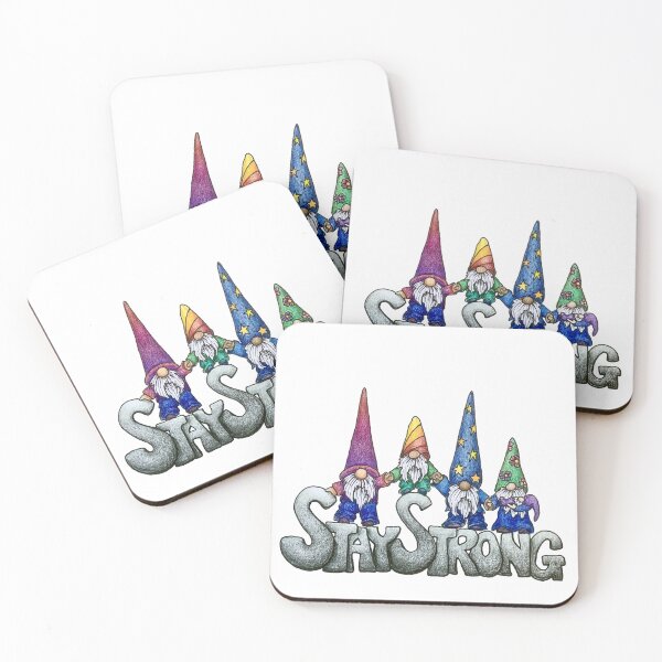 Item preview, Stay Strong Gnomes designed and sold by SarahCD13.