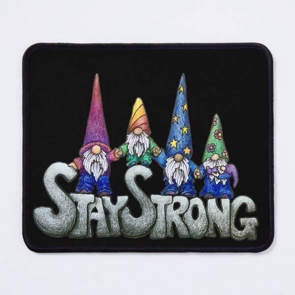 Item preview, Stay Strong Gnomes designed and sold by SarahCD13.