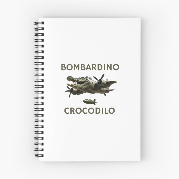 Item preview, Italian Brainrot BOMBARDINO CROCODILO Viral Meme Tiktok Design designed and sold by xayez.