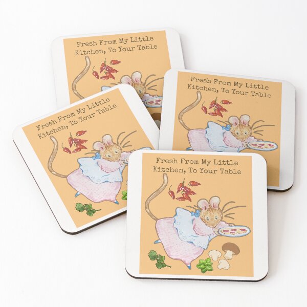Item preview, Ms Mouse Serving Fresh Pizza Colorful Illustration Design designed and sold by EarthArtDesigns.