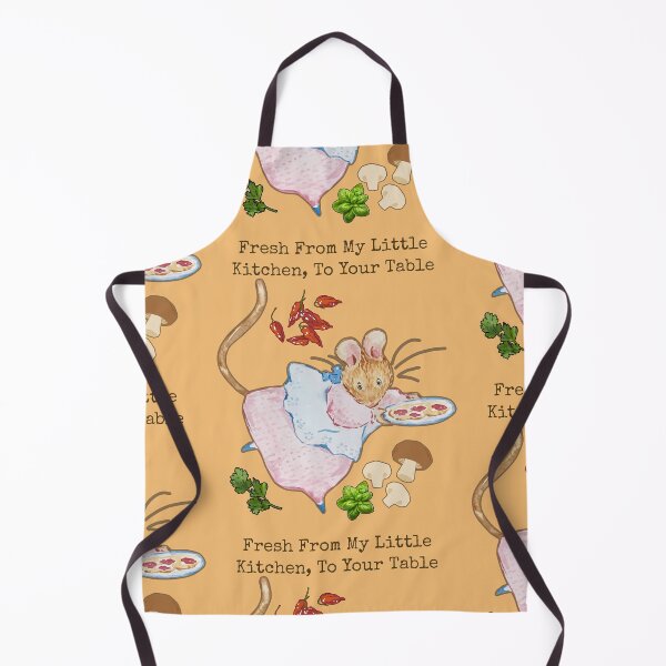 Item preview, Ms Mouse Serving Fresh Pizza Colorful Illustration Design designed and sold by EarthArtDesigns.