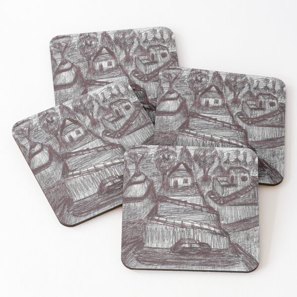 Item preview, Old City built into the side of a Hill Drawing designed and sold by Charles Harker.
